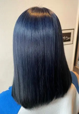 セミロング カラー 💜Rebre** Mayu💜のヘアスタイル