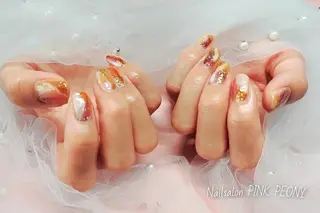 ネイル PINK PEONY AMIのネイルデザイン