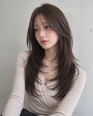 ロング pia 薬院のヘアスタイル