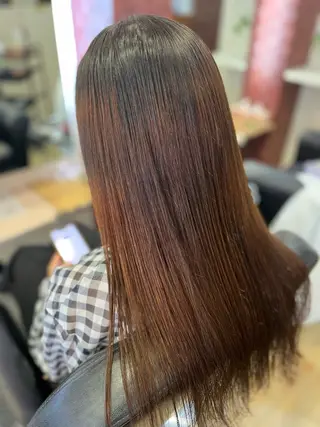 ロング パーマ 織田 英之のヘアスタイル