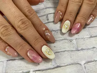 ネイル Mana ·͜· ❤︎のネイルデザイン
