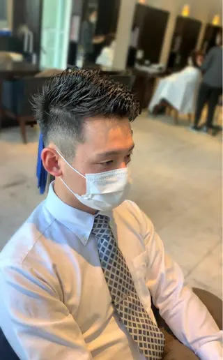 パーマ メンズ メンズ専門 井藤 雅也のヘアスタイル