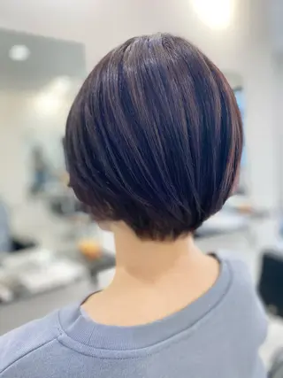 ショート カラー レイヤーカット 赤み消し　店長/大和のヘアスタイル