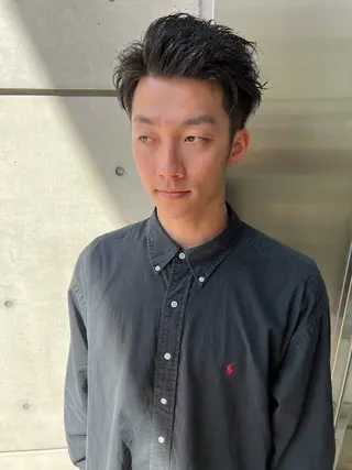 ショート メンズ メンズカット/パーマ 特化motooのヘアスタイル