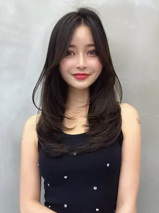 ロング 栄ロングレイヤー🩵 たいちのヘアスタイル