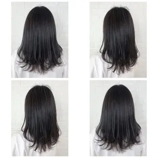 セミロング カラー 髪質改善特化KIZU /艶髪研究(京都)のヘアスタイル