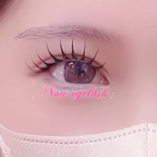マツエク・マツパ Noa eyelashのマツエク・マツパデザイン