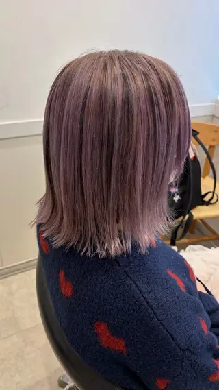 カラー 🌈透け感カラー RINA🌈のヘアスタイル