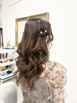 ヘアアレンジ ヘアサロン ミカヅキのヘアスタイル