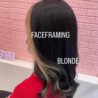 セミロング カラー エクステ🩵ブリーチ 韓国ヘア🩵KAEのヘアスタイル