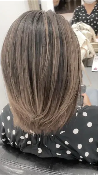 ミディアム カラー パーマ ヘアアレンジ メンズ キッズ ネイル マツエク・マツパ 圧倒的なクォリティ✨ waku 岡崎店のヘアスタイル