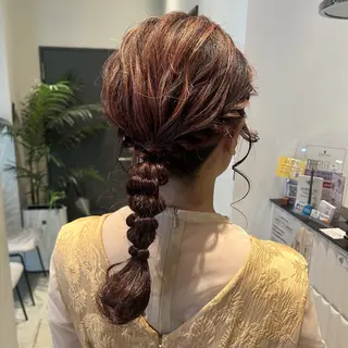 ヘアアレンジ MOMO おおたかの森🎀のヘアスタイル