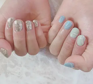 ネイル OCEAN nail パラジェル　取扱い店のネイルデザイン