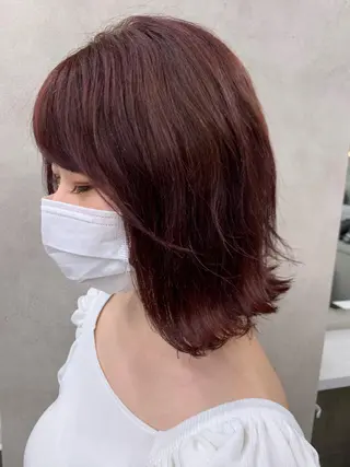 ショート カラー パーマ ヘアアレンジ メンズ ネイル 🩵 JURI🩵のヘアスタイル