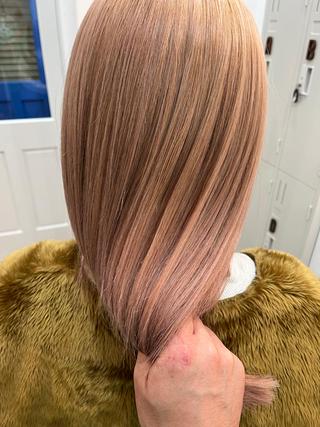 セミロング 佐藤 宰 OZ桑野店のヘアスタイル