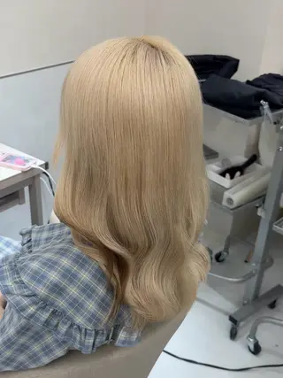 ロング カラー shun/ハイトーン /透明感カラー️🫧のヘアスタイル