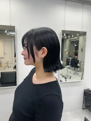 ミディアム カラー MAI/髪質改善/ 幹細胞トリートメントのヘアスタイル