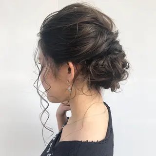 ヘアアレンジ 東 みのりのヘアスタイル