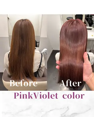 ロング カラー 【美髪矯正 /髪質改善】RINのヘアスタイル