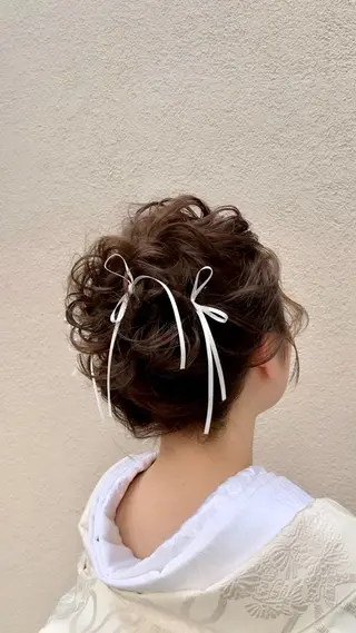 ヘアアレンジ ヘアメイク kanaのヘアスタイル