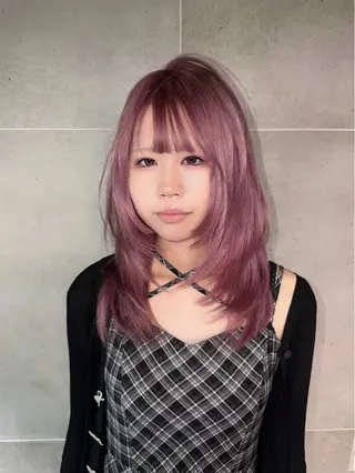 ロング Mikoto /透明感/ブリーチのヘアスタイル