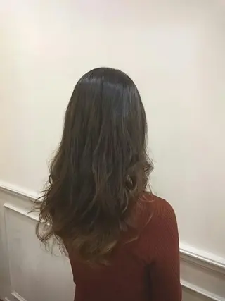 ミディアム セミロング ロング ◎モチマル チアキ◎のヘアスタイル