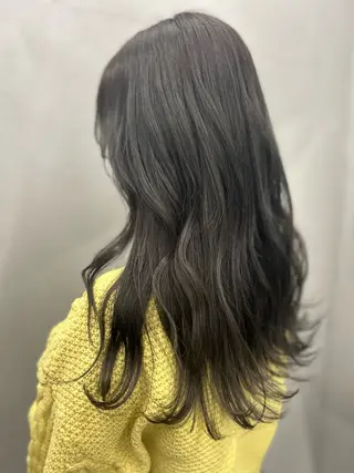 ロング カラー N/デザインカラー 🌿ナギのヘアスタイル