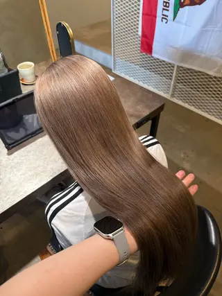 ロング Heath 姪浜 ⌇フタバのヘアスタイル