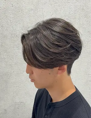 パーマ メンズ 毛流れ/シャドウ 🇰🇷AYATOのヘアスタイル