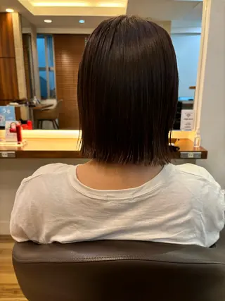 ショート カラー 池田理紗/メンズ カット/ミニボブのヘアスタイル