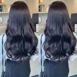 ロング カラー ブリーチなしカラー kana🐱のヘアスタイル
