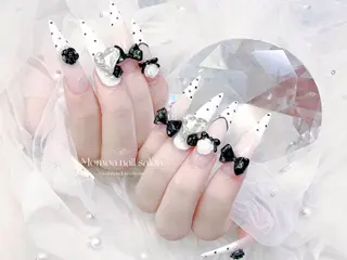 ネイル MoMoA Nail ネイル長さ出し専門店のネイルデザイン
