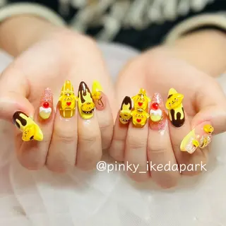 ネイル ピンキー 池田公園店のネイルデザイン