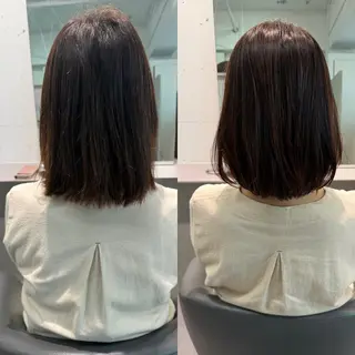 ショート パーマ ショートのための 曲がる縮毛矯正のヘアスタイル