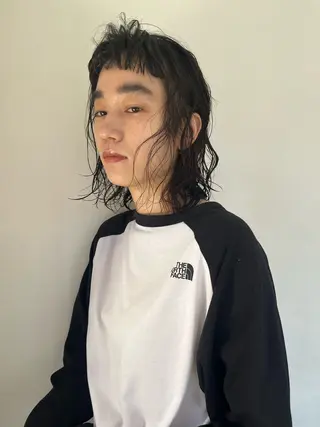 ミディアム パーマ 🧸メンズカット 🧸conatsuのヘアスタイル