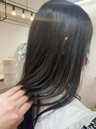 セミロング 森本玲🎶 天王寺のヘアスタイル