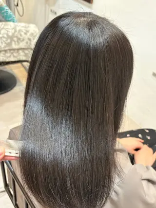 セミロング パーマ 山本 マサキのヘアスタイル