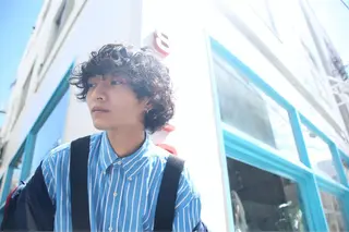 パーマ メンズ 今出 りょうやのヘアスタイル