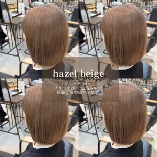 カラー センターパート/カラ ーメッシュ📍ユリのヘアスタイル