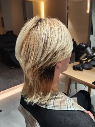 メンズ RUA💜 ボブカット💜のヘアスタイル