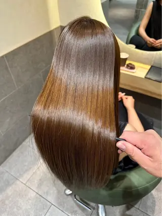 ロング カラー パーマ 色落ちまで盛れる 💟まなみのヘアスタイル