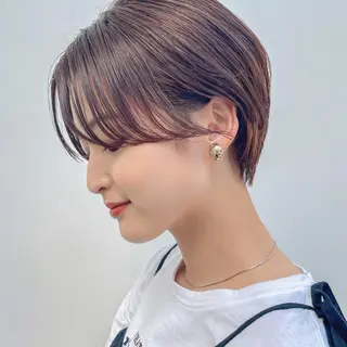 ショート カラー ✨👑お洒落ショート ❣️村上せいな✨のヘアスタイル