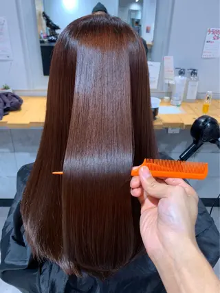 ロング カラー 上品＆韓国風 🥀海心🥀のヘアスタイル