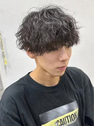 パーマ メンズ XELM高崎 🤍Kyokaのヘアスタイル