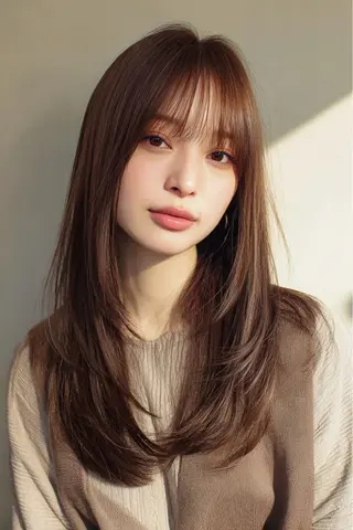ロング Ryo /透明感カラーのヘアスタイル