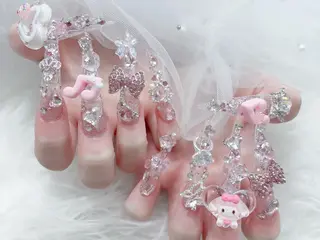 ネイル Hachimochi 🌸長さ出し専門店のネイルデザイン