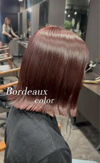 ショート カラー 五味 亜有里のヘアスタイル