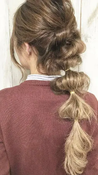 ロング 黒田 かな子のヘアスタイル