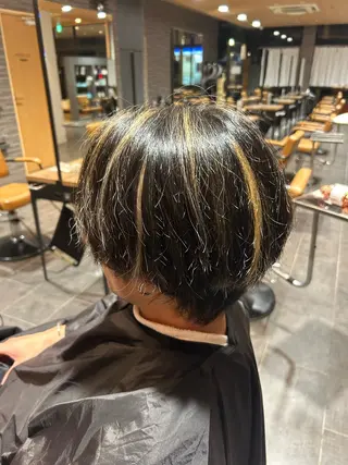 メンズ 川野 柚奈のヘアスタイル