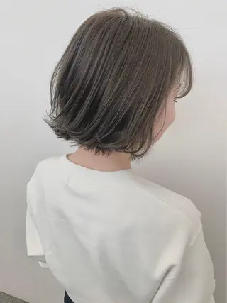 ミディアム Okamura Chisatoのヘアスタイル